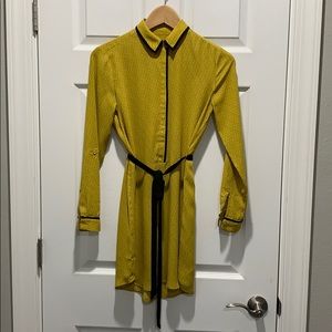 Long sleeve mini dress